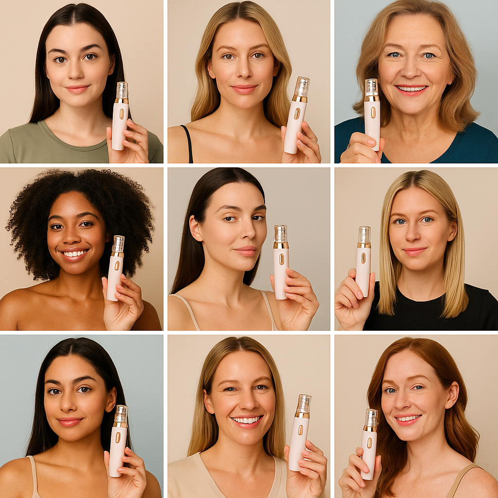 Velura FaceGlide™ – Smooth Facial Skin in Seconds