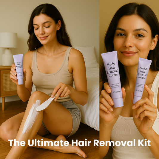 Velura™ Painless Hair Removal Cream Kit