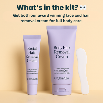 Velura™ Painless Hair Removal Cream Kit
